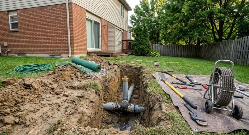 Sewer Line Unblocking in Fredericksburg, VA